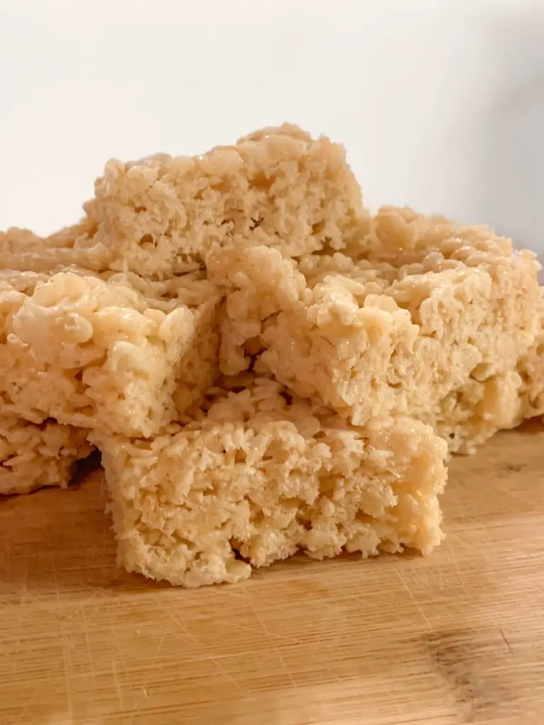 Rice Krispy Treats Stacked up